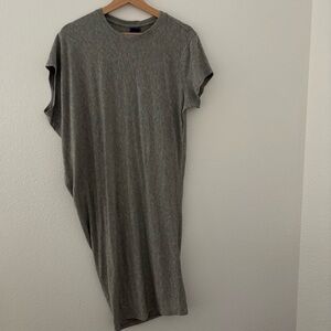 NWT kit and ace brushed wave dress in grey
